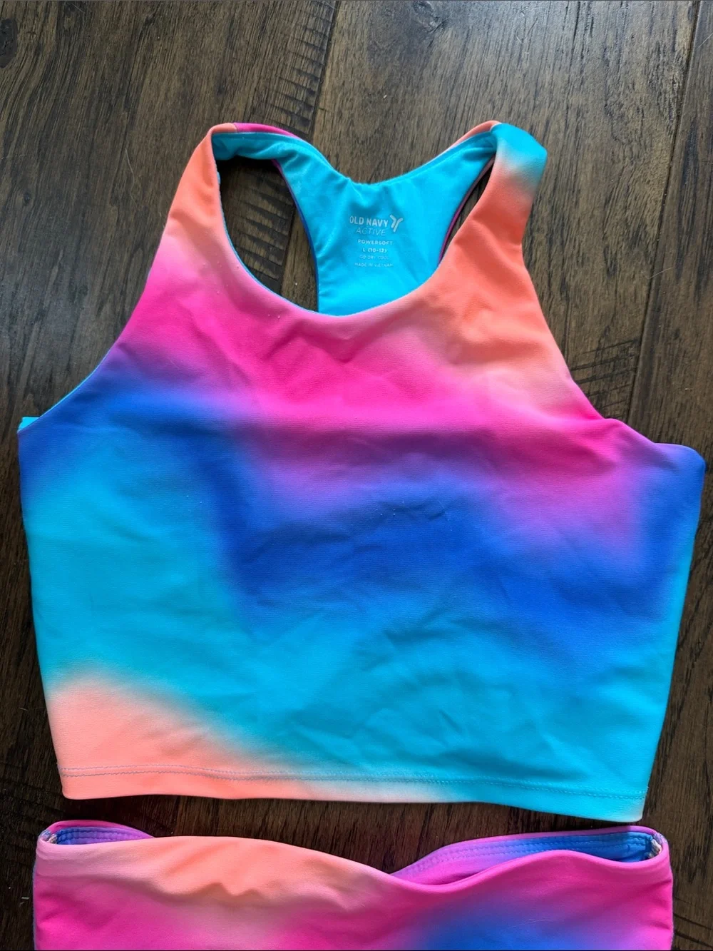 Old Navy Active Powersoft ombré outfit
